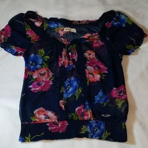Hollister Floral Top